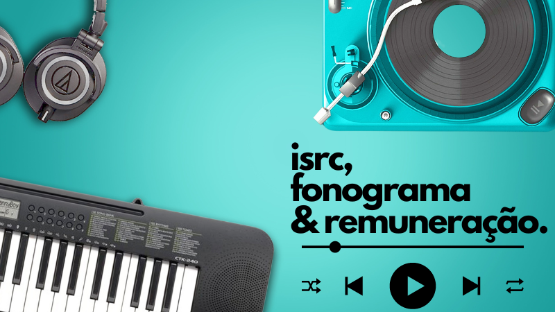 ISRC, fonograma e remuneração.